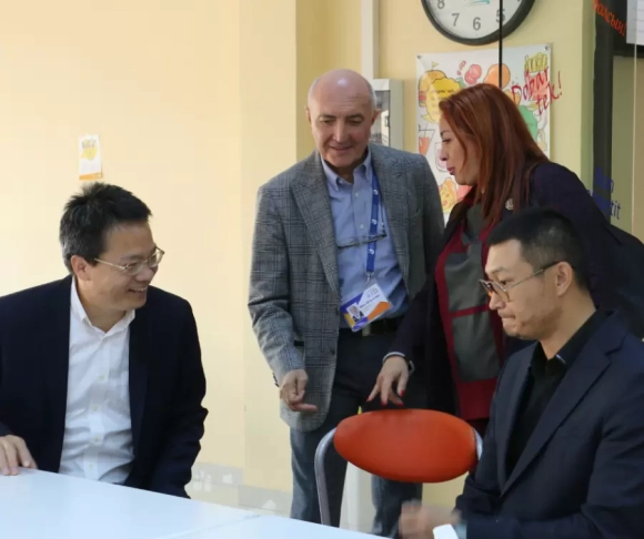 Delegation of Tianjin Yinhua International School at the Lyceum